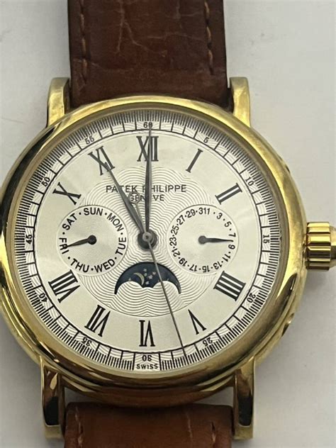 patek philippe geneve 5052 18k 750|patek philippe automatic watch.